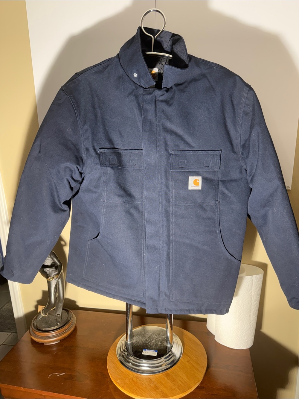 Carhartt Navy Men's Insulated Work Jacket